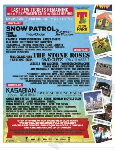 The Stone Roses, T in the Park 2012 The Stone Roses, T in the Park 2012
